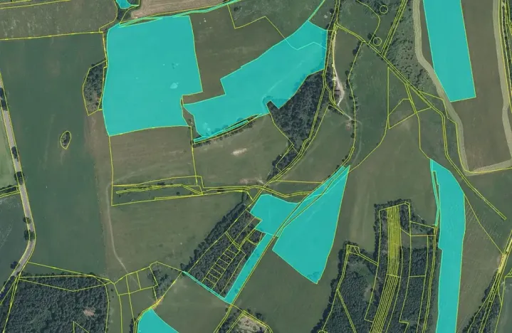 Dražba pozemku, Staré Sedlo, 223600 m2