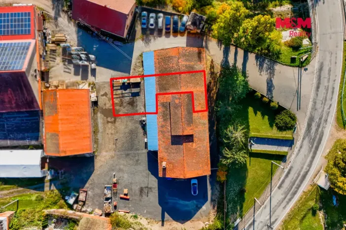 Pronájem výrobních prostor, Klabava, 119 m2