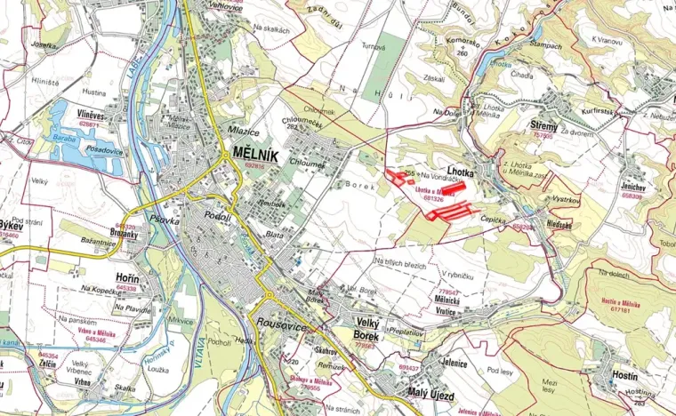 Prodej pole, Lhotka, 261982 m2