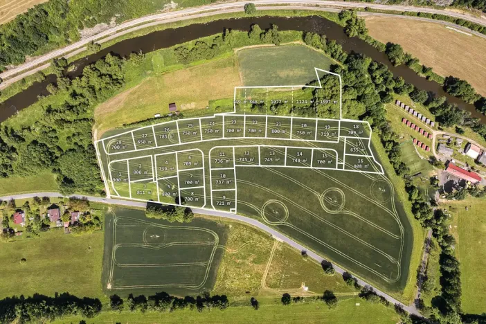 Prodej pozemku, Vlastějovice, 635 m2