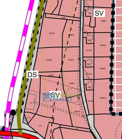 Prodej pozemku, Chotěvice, 1245 m2