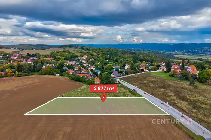 Prodej pozemku pro bydlení, Vonoklasy, 2877 m2