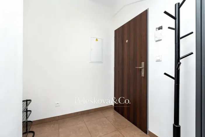 Pronájem bytu 1+kk, Praha - Holešovice, Jankovcova, 38 m2