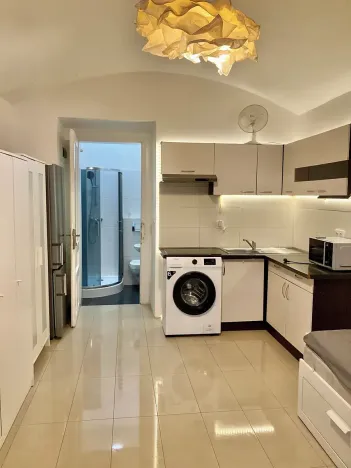 Pronájem bytu 1+kk, Praha - Vršovice, Bulharská, 20 m2