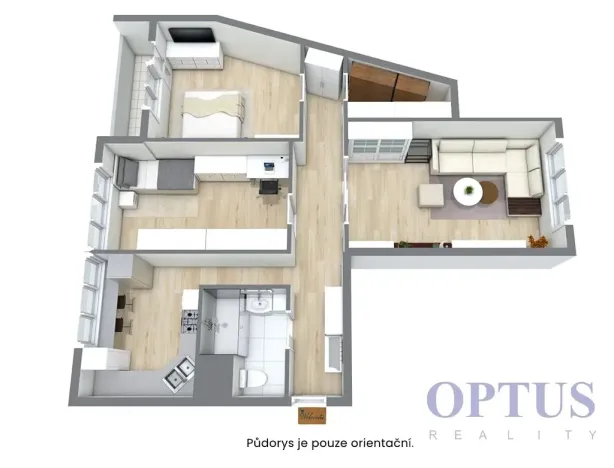 Prodej bytu 3+1, Ostrava, Lechowiczova, 77 m2