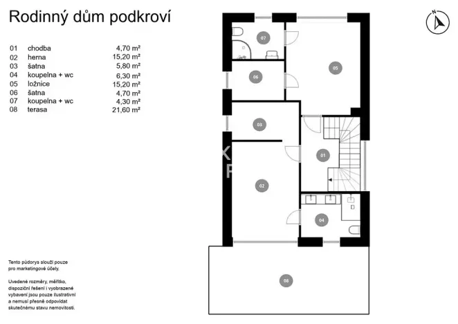 Prodej vily, Praha - Nebušice, Nebušická, 346 m2