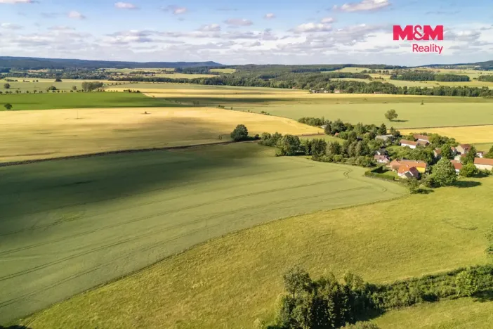 Prodej pole, Rožmitál pod Třemšínem - Skuhrov, 1228 m2