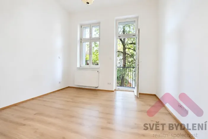 Pronájem bytu 2+kk, Praha - Žižkov, Kubelíkova, 45 m2