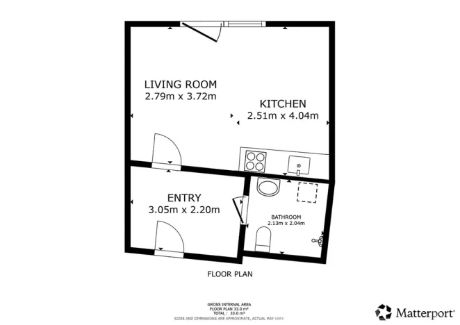 Pronájem bytu 1+kk, Praha - Smíchov, Pod Barvířkou, 32 m2