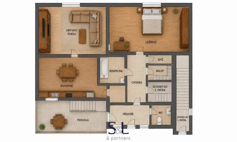 Prodej rodinného domu, Žatec, Kadaňská, 240 m2