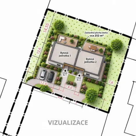 Prodej pozemku, Praha - Horní Počernice, Na svěcence, 1297 m2