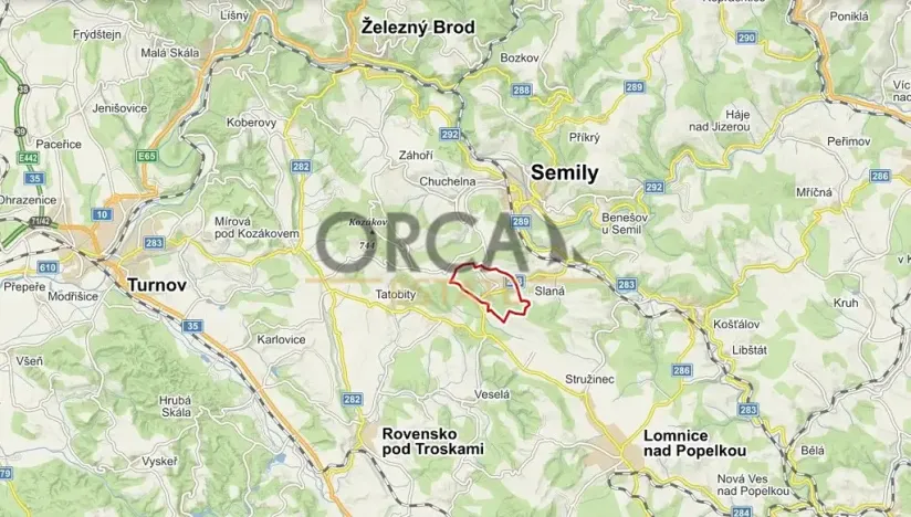 Prodej louky, Slaná, 16164 m2