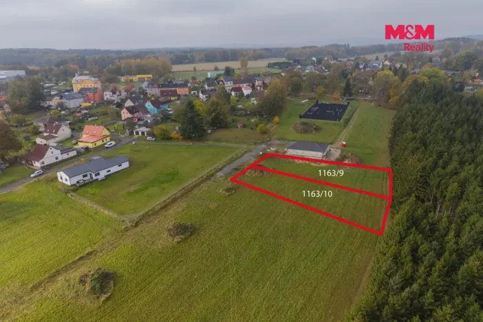 Prodej pozemku pro bydlení, Krásná, 997 m2