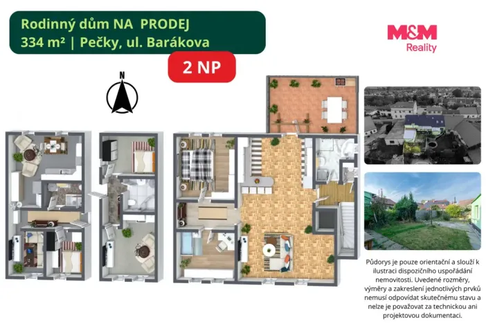 Prodej činžovního domu, Pečky, Barákova, 336 m2