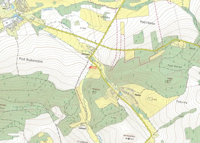 Prodej louky, Neveklov, 1775 m2