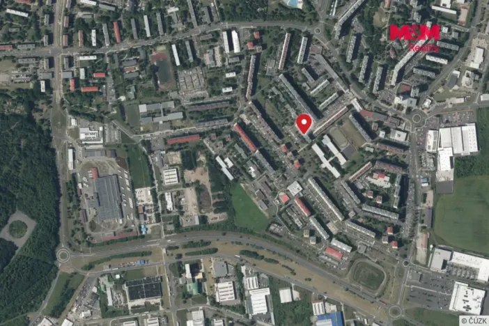 Pronájem bytu 2+kk, Most, Lidická, 33 m2