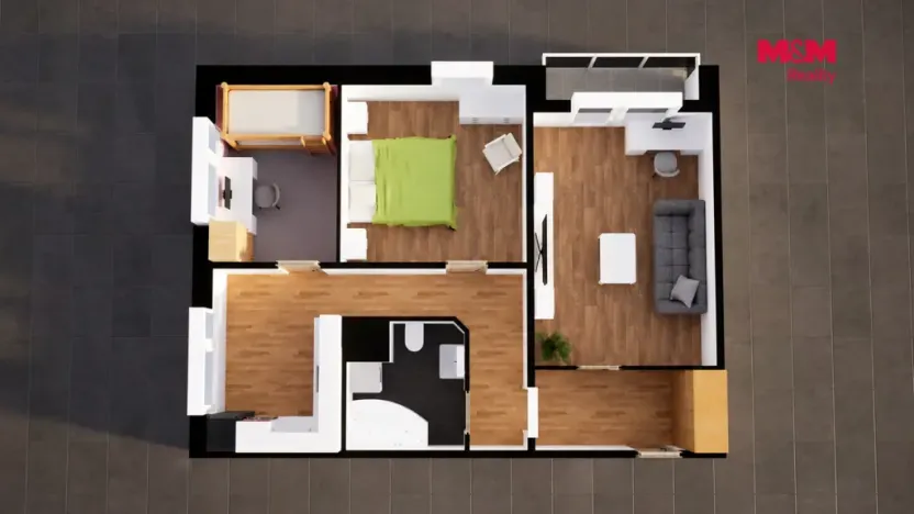 Prodej bytu 3+1, Jablonec nad Nisou, Liberecká, 62 m2
