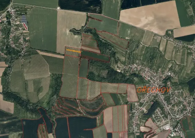Prodej pozemku, Ořechov, 2077 m2