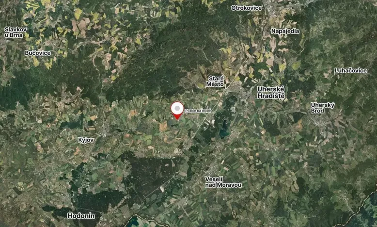 Prodej pozemku, Ořechov, 2077 m2