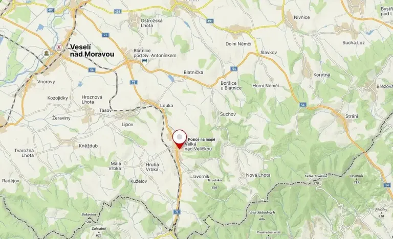 Prodej pozemku, Velká nad Veličkou, 9751 m2