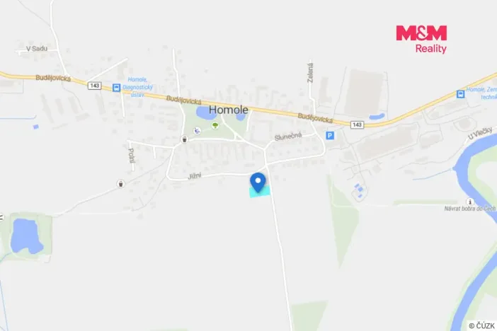 Prodej pozemku pro bydlení, Homole, 1714 m2