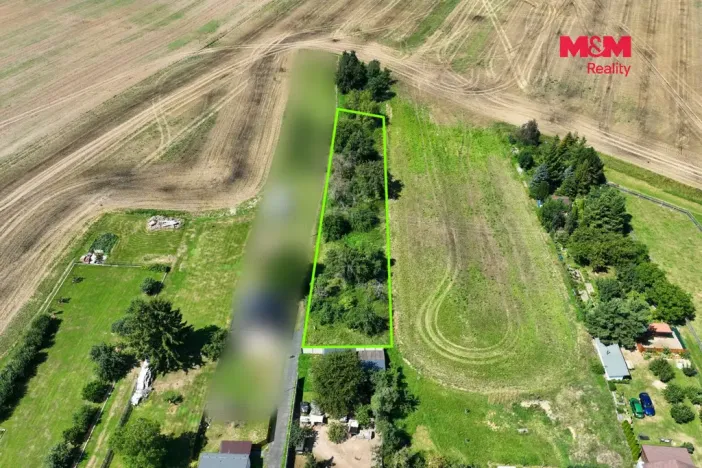 Prodej zahrady, Chlístovice, 300 m2