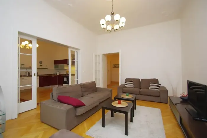Pronájem bytu 3+1, Praha - Vinohrady, Mánesova, 108 m2