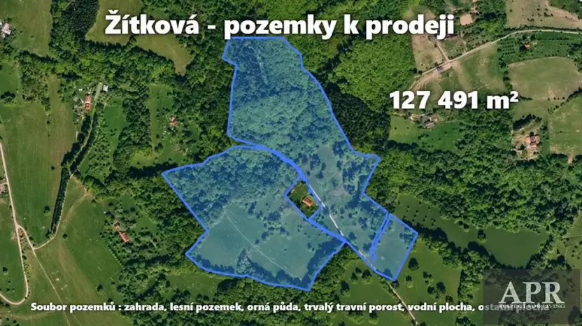 Prodej pozemku, 127491 m², Žítková