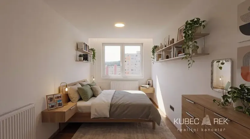 Pronájem bytu 3+1, Tábor, Minská, 67 m2