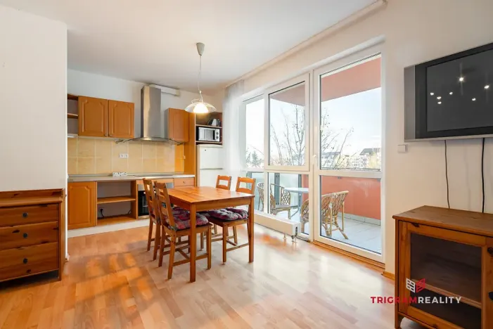 Pronájem bytu 2+kk, Hradec Králové - Třebeš, Labská louka, 53 m2