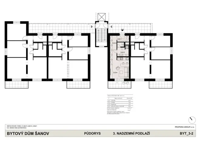 Prodej bytu 1+kk, Šanov, Břízová, 36 m2
