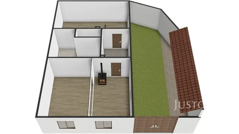 Prodej rodinného domu, Netolice, Koželužská, 70 m2