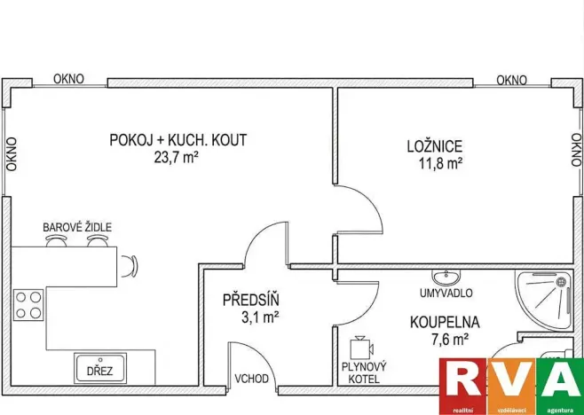 Prodej bytu 2+kk, Stříbro, Revoluční, 69 m2