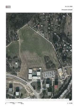 Prodej pozemku, Brno, Vejrostova, 2440 m2
