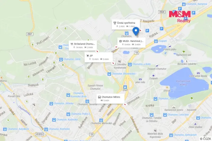 Prodej bytu 2+1, Chomutov, Holešická, 62 m2