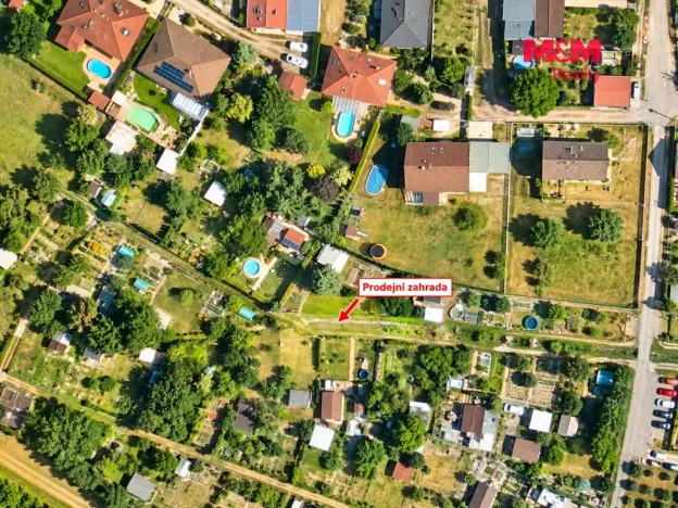 Prodej zahrady, Pardubice - Nové Jesenčany, 329 m2