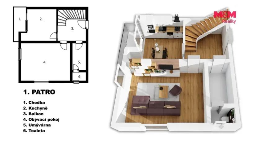 Prodej bytu 3+1, Náchod, Vodárenská, 79 m2