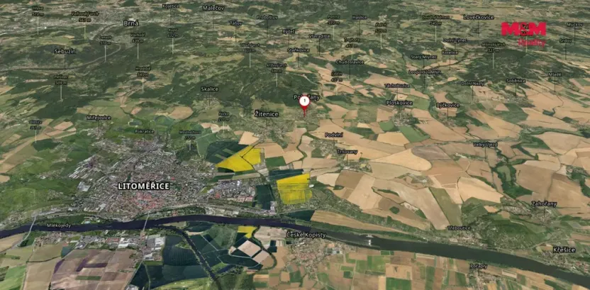 Prodej pozemku pro bydlení, Žitenice - Pohořany, 551 m2
