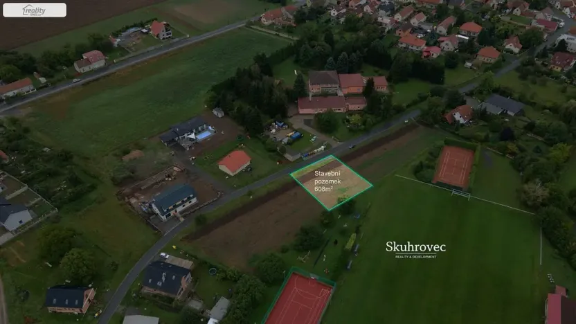 Prodej pozemku, 652 m², Ke Hřišti, Tatce