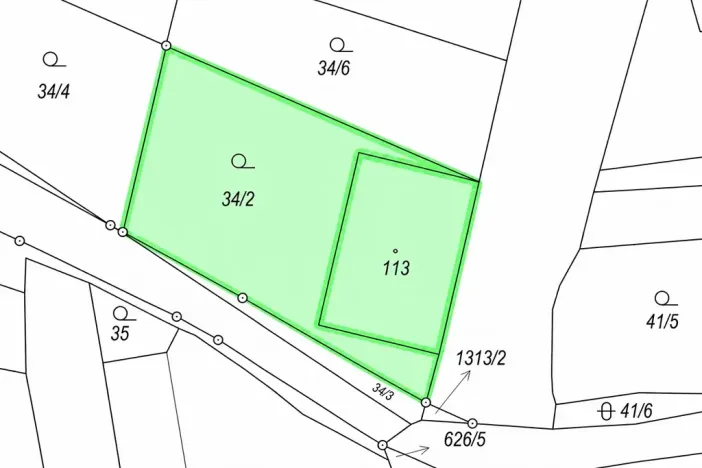 Prodej pozemku pro bydlení, Uhřice, 900 m2