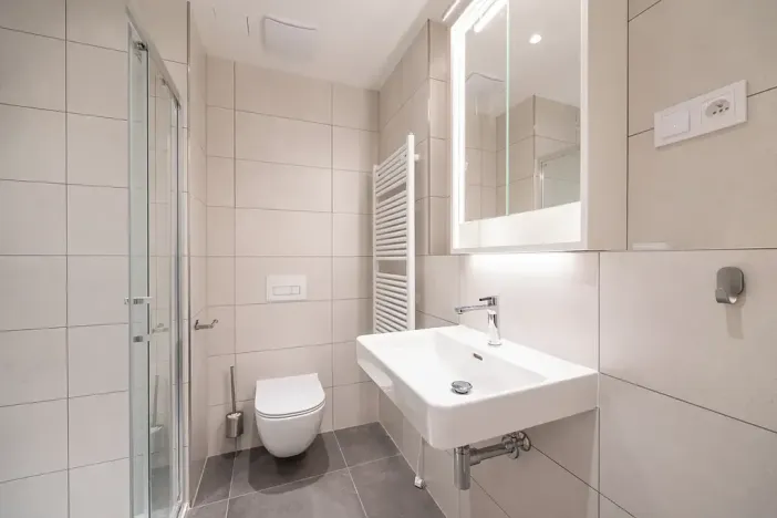 Pronájem bytu 1+kk, Praha - Horní Měcholupy, Milánská, 35 m2
