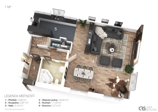 Prodej rodinného domu, Říčany, Na Vysoké, 154 m2