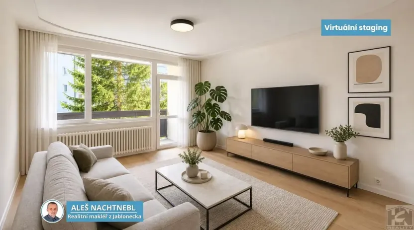Prodej bytu 1+1, Jiřetín pod Bukovou, 41 m2