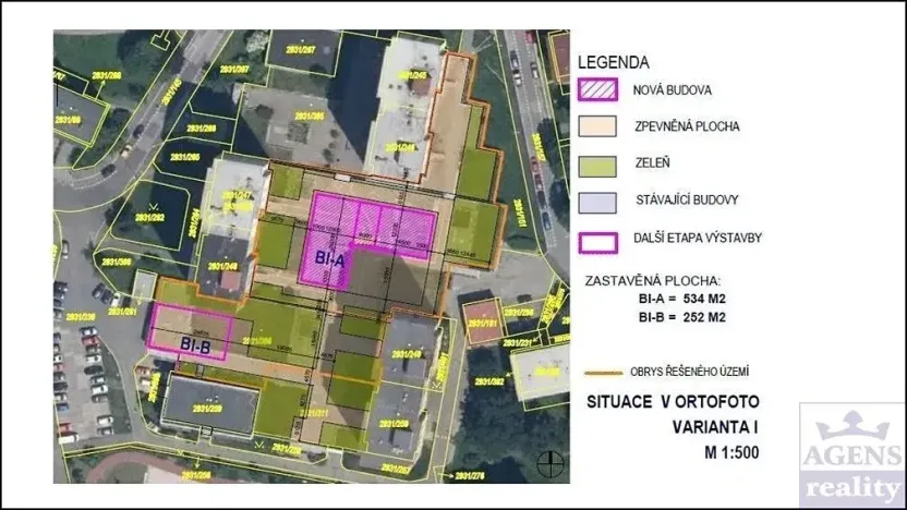 Prodej pozemku pro bydlení, Praha - Žižkov, Květinková, 3953 m2