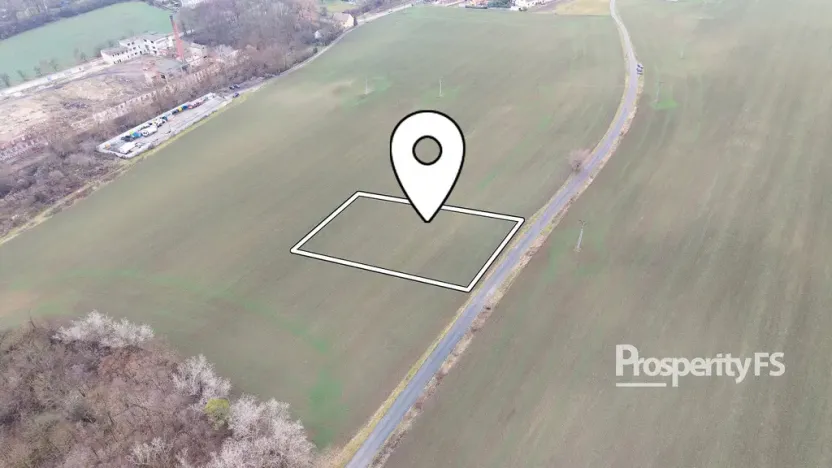 Prodej pozemku, Zlonice, 3444 m2