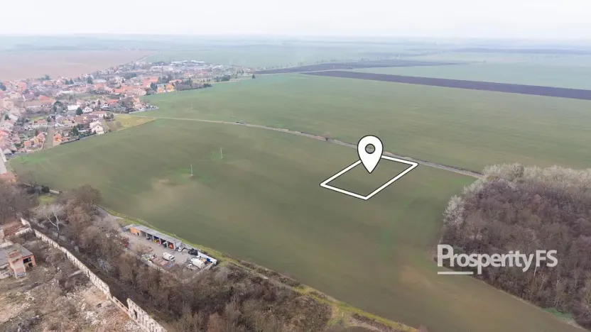 Prodej pozemku, Zlonice, 3444 m2