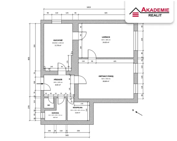 Prodej bytu 2+1, Strážnice, Bratrská, 90 m2