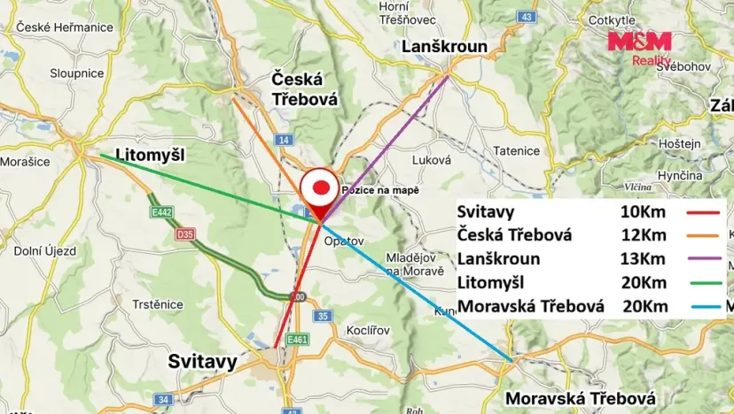 Prodej lesa, Opatov, 29949 m2