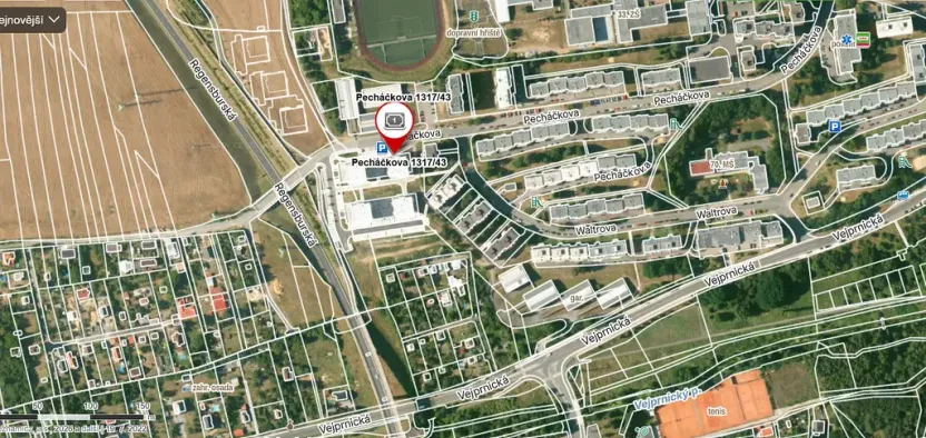 Pronájem bytu 1+kk, Plzeň, Pecháčkova, 42 m2