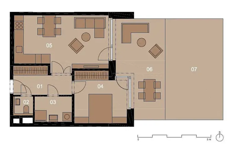 Pronájem bytu 2+kk, Praha - Stodůlky, Mládí, 53 m2